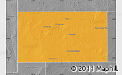 Political Map of Andrews County, desaturated