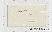 Shaded Relief Map of Andrews County, lighten, semi-desaturated