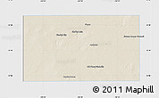 Shaded Relief Map of Andrews County, single color outside