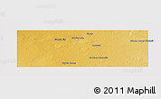 Physical Panoramic Map of Andrews County, cropped outside