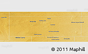 Physical Panoramic Map of Andrews County