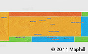 Political Panoramic Map of Andrews County