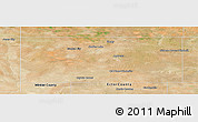 Satellite Panoramic Map of Andrews County