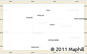 Classic Style Simple Map of Andrews County, single color outside