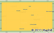 Savanna Style Simple Map of Andrews County, single color outside