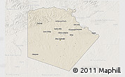 Shaded Relief 3D Map of Bexar County, lighten