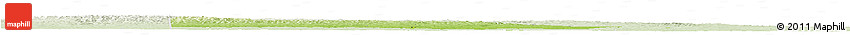 Physical Horizon Map of Bexar County, lighten