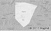 Gray 3D Map of Blanco County