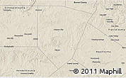 Shaded Relief 3D Map of Blanco County