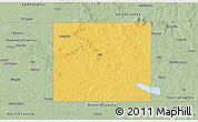 Savanna Style 3D Map of Borden County