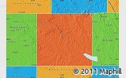 Political Map of Borden County