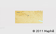 Physical Panoramic Map of Borden County, cropped outside