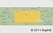 Savanna Style Panoramic Map of Borden County