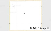 Classic Style Simple Map of Borden County