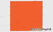 Political Simple Map of Borden County, single color outside