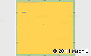 Savanna Style Simple Map of Borden County