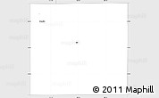 Silver Style Simple Map of Borden County
