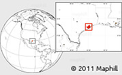 Blank Location Map of Brazoria County