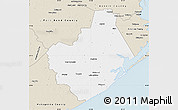 Classic Style Map of Brazoria County
