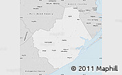 Silver Style Map of Brazoria County