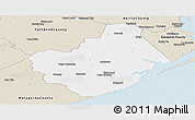 Classic Style Panoramic Map of Brazoria County