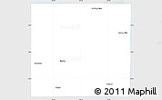 Silver Style Simple Map of Briscoe County, single color outside