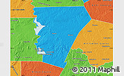 Political Map of Burnet County