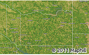 Satellite 3D Map of Cass County