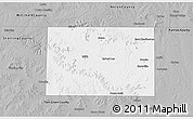 Gray 3D Map of Coke County
