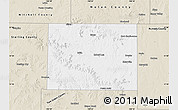 Classic Style Map of Coke County