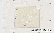 Shaded Relief Map of Collin County, lighten