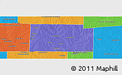 Political Panoramic Map of Collin County
