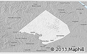 Gray 3D Map of Comal County