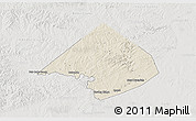 Shaded Relief 3D Map of Comal County, lighten, semi-desaturated