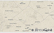 Shaded Relief 3D Map of Comal County