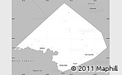 Gray Simple Map of Comal County