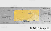 Physical Panoramic Map of Crosby County, desaturated