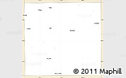 Classic Style Simple Map of Crosby County