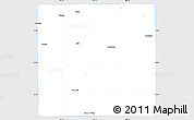 Silver Style Simple Map of Crosby County, single color outside