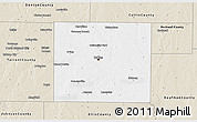 Classic Style 3D Map of Dallas County