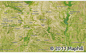 Satellite 3D Map of Dallas County