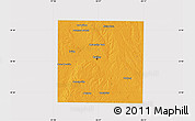 Political Map of Dallas County, cropped outside