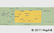 Savanna Style Panoramic Map of Dallas County
