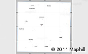 Gray Simple Map of Dallas County, single color outside