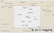 Classic Style 3D Map of Dawson County