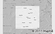 Gray Map of Dawson County