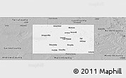 Gray Panoramic Map of Dawson County