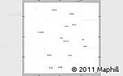 Gray Simple Map of Dawson County