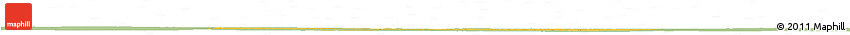 Savanna Style Horizon Map of Denton County, single color outside