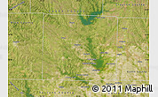 Satellite Map of Denton County